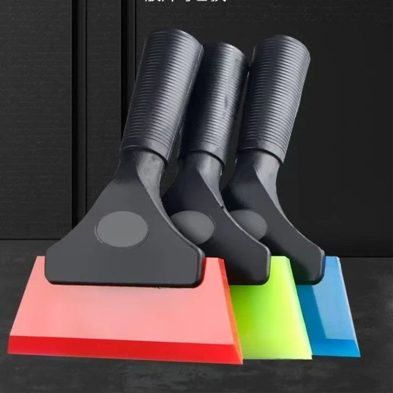 Rubber Squeegee Scraper Car Window Tinting Tool Squeegee for Glass Water Removal Vinyl Wrap Wallpaper Install Cleaning Tool Quake