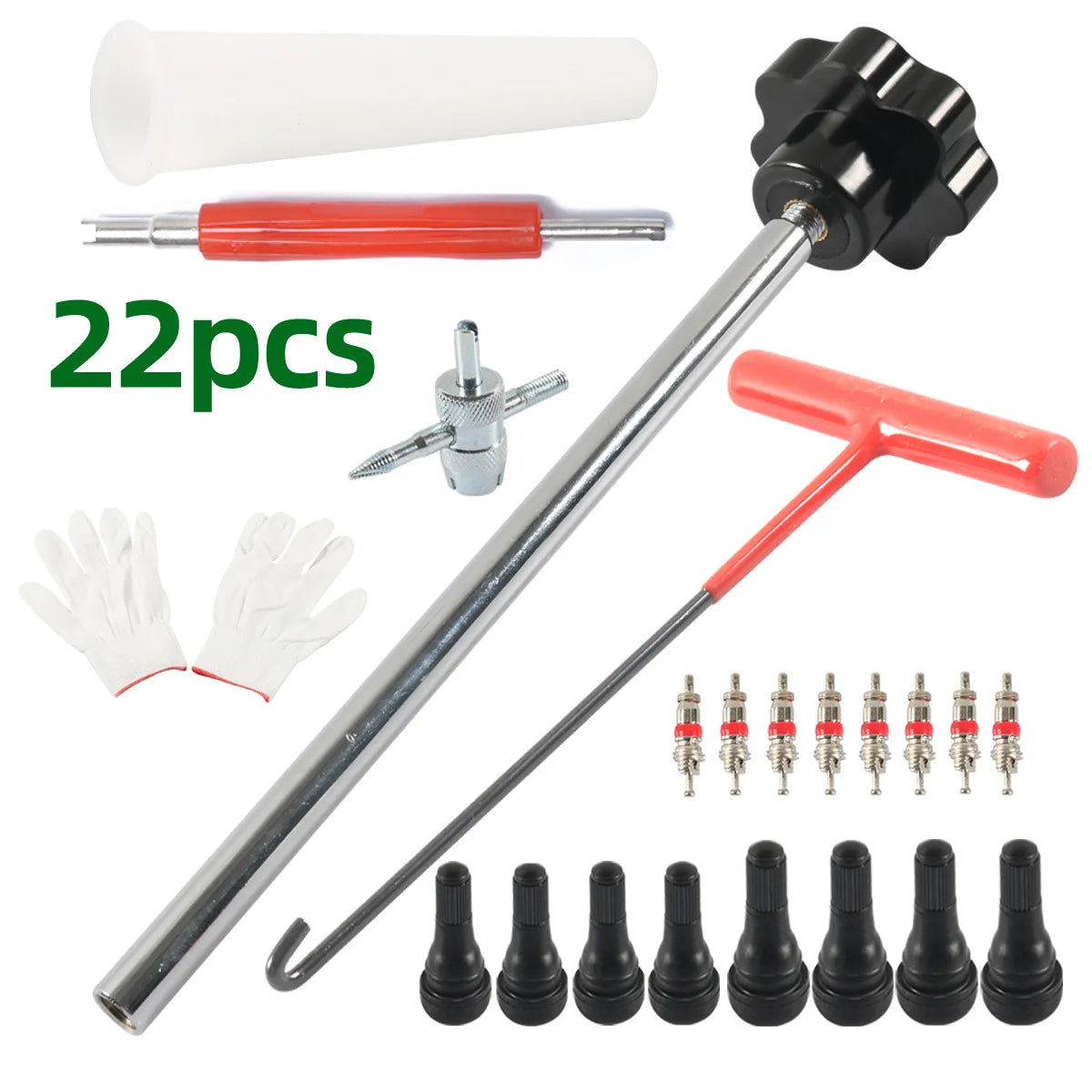 Auto Tire Valve Stem Changer Tool For TR413 TR414 High Heads Removal Installation Kit Car Repair Accessories Set Quake D