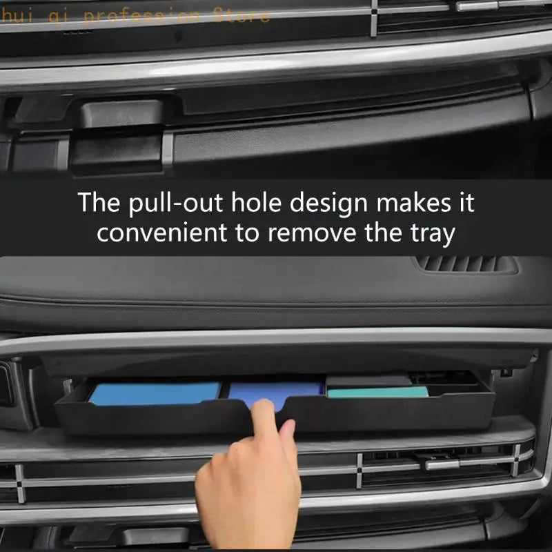Flexible TPE Automotive Drawer Organizers Car Interior Accessories for Vehicles H8WE Quake