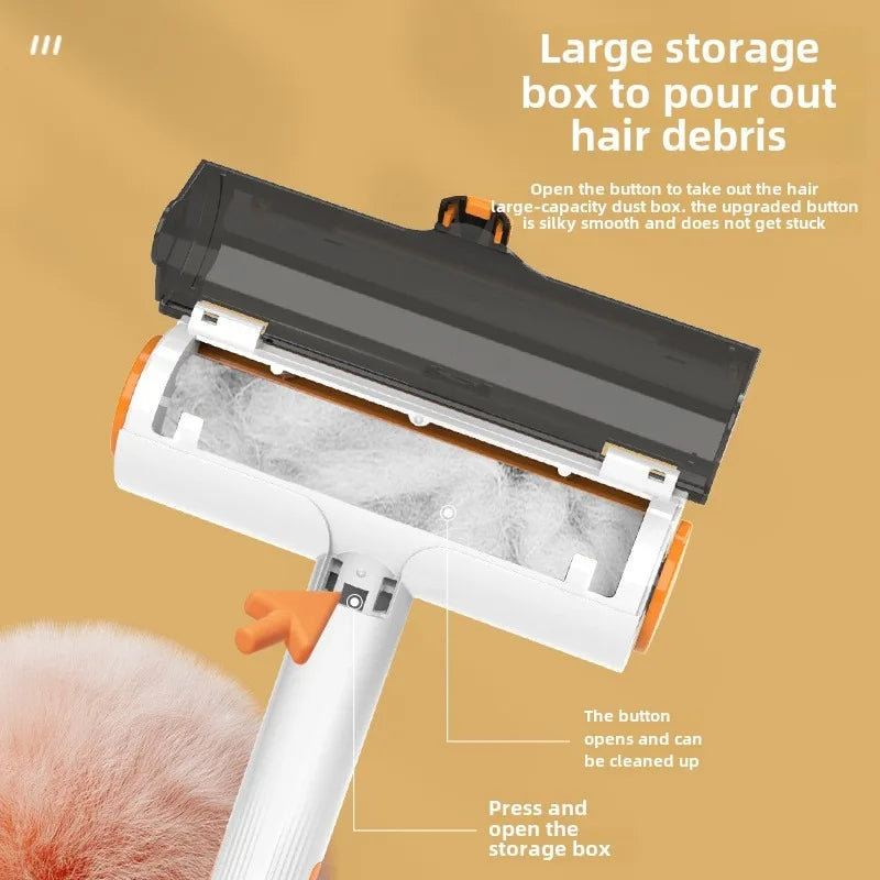 Multifunctional Pet Curler Portable Washable Clothes Hair Remover Efficient Household Dog and Cat Roller Hair Stick Tool Quake