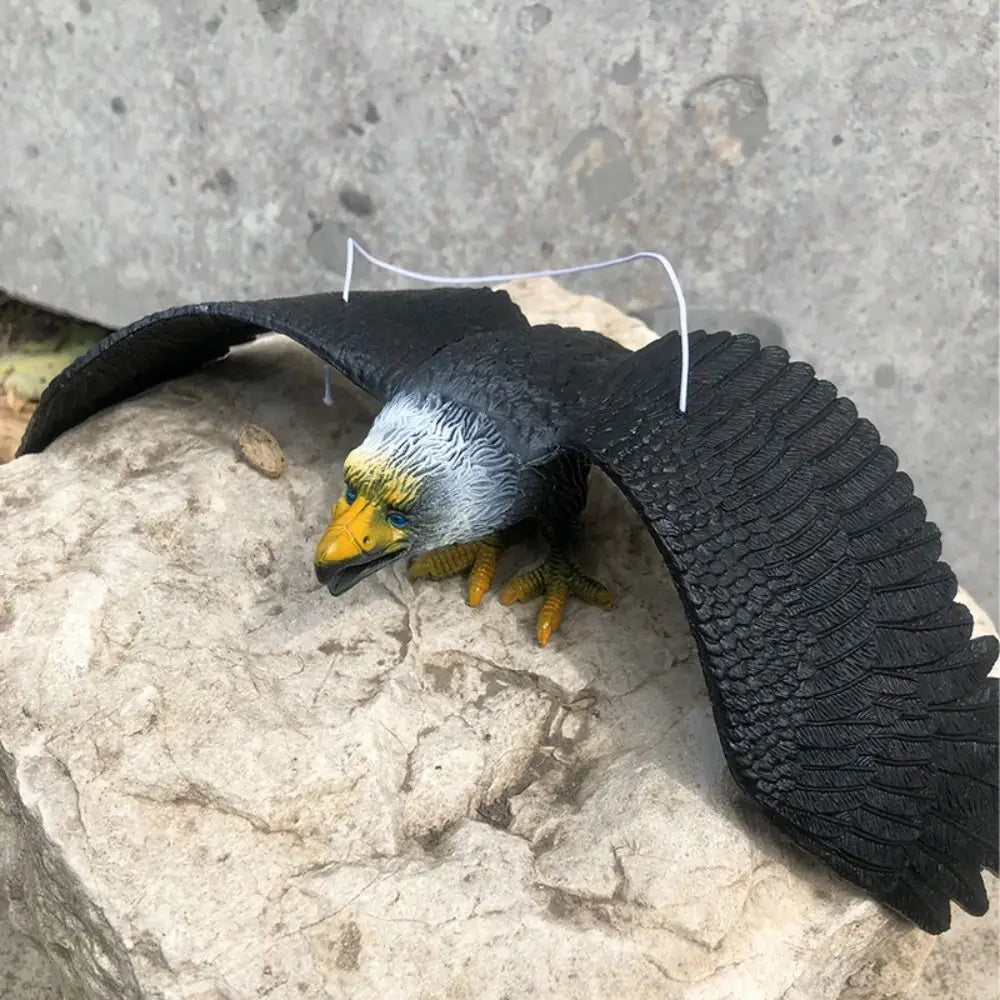 Waterproof Simulated Eagle Model 3D Animals Figures Simulation Bird Scarer Realistic Education Ornament Quake