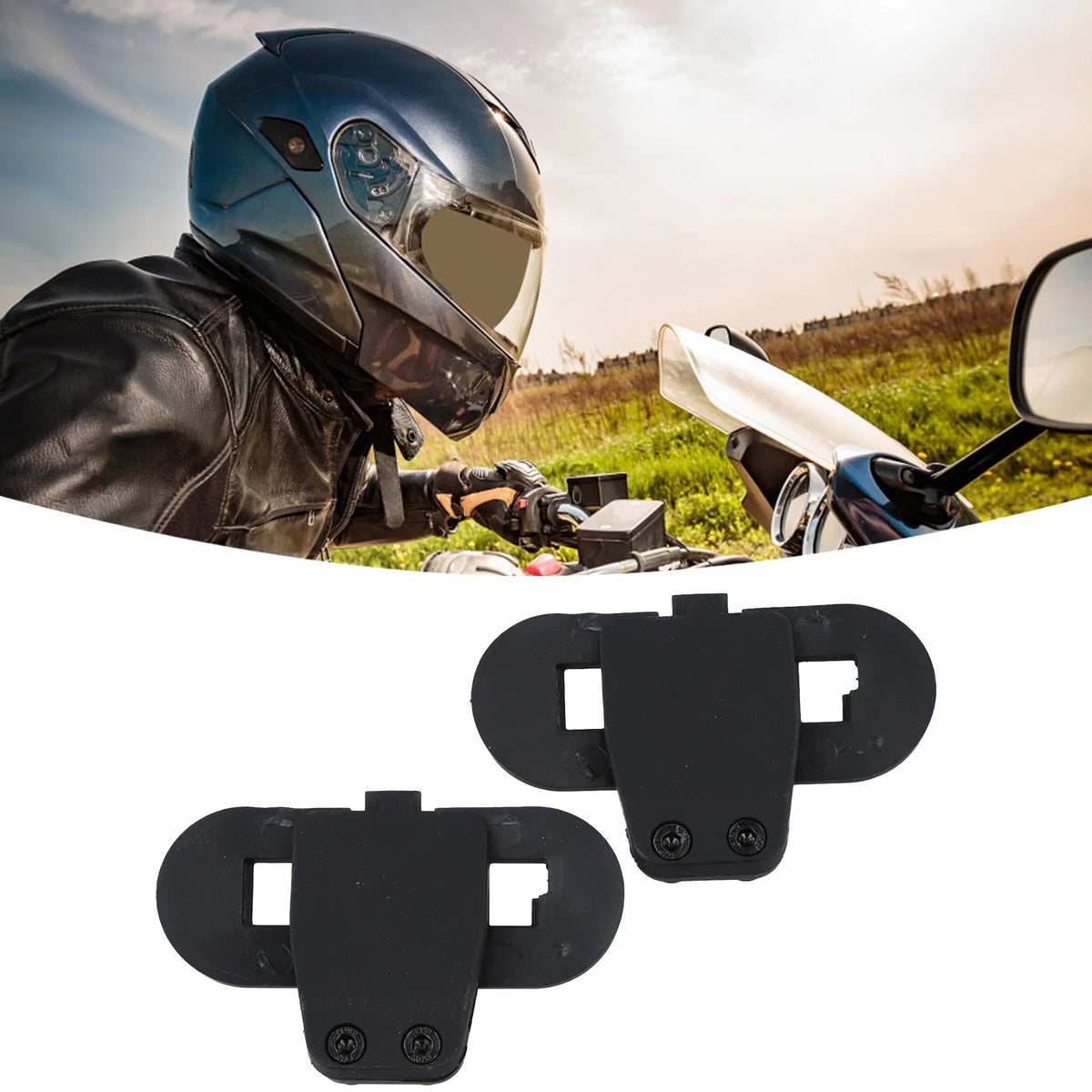 Brand New And High Quality Car Accessories Clamping Bracket 2pcs for walkie-talkie Make Your Car Fit Better Brand Quake A