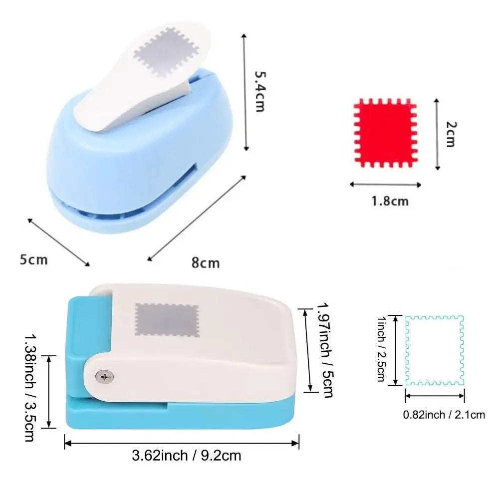DIY Crafts Stamp Border Punch Embosser Handmade Stamp Shape Punch Labor-saving Exquisite Stamp Embossing Machine Quake