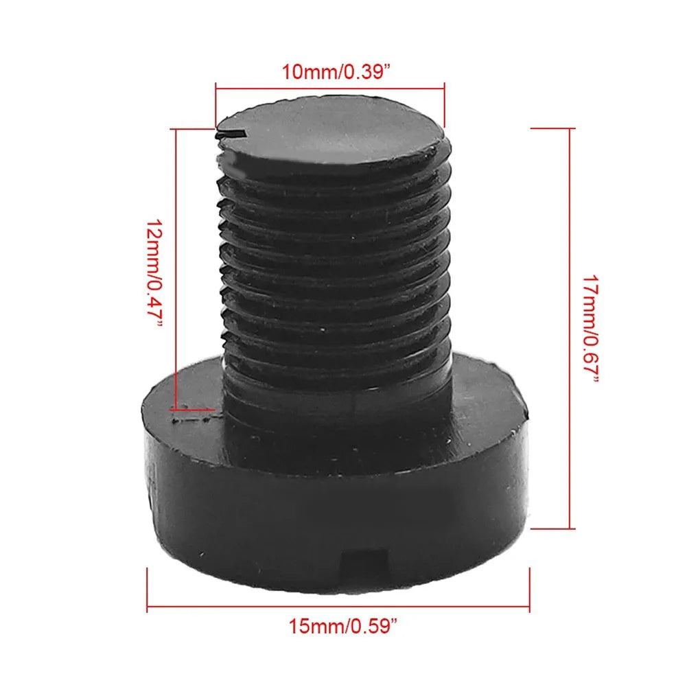 Bolt Radiator Rubber Valve Bolt ABS Black Breather Valve Bolt Radiator High Quality For BMW E34 E36 E39 E46 E83 Quake