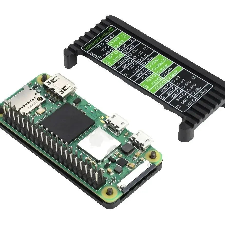 2W -aluminum alloy radiator ABS- protective case Raspberry Pi Zero0-2W Quake