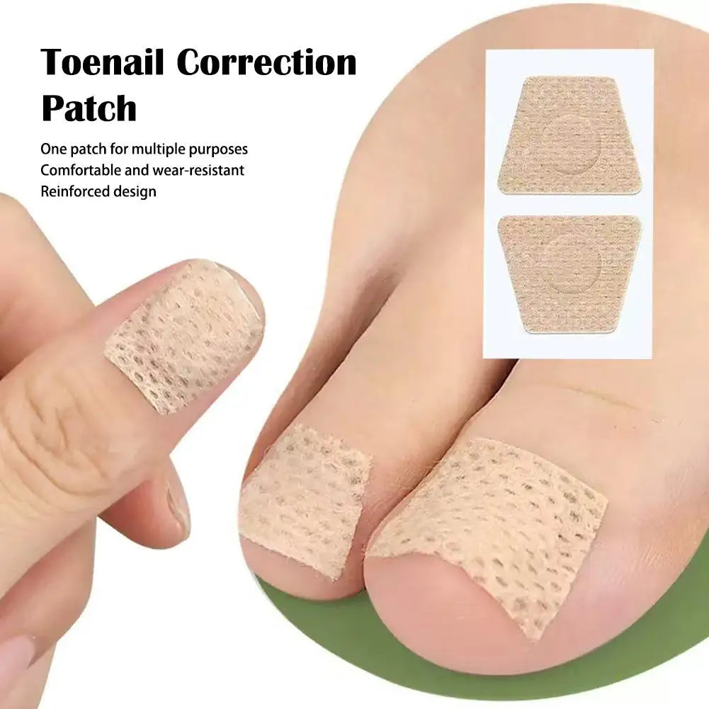Toenail Fungus Patch Nail Repair Patches Nail Ingrown Correction Stickers for Discolored or Damaged Nails Sticker Toenail Care Quake