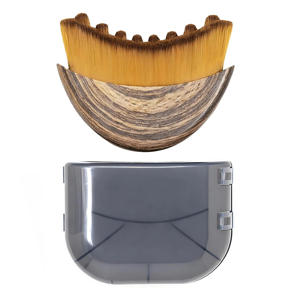 1 PCS Lymphatic Contour Face Brush with Storage Box Lymphatic Drainage Brush for Face Chin & Neck Quake With Box