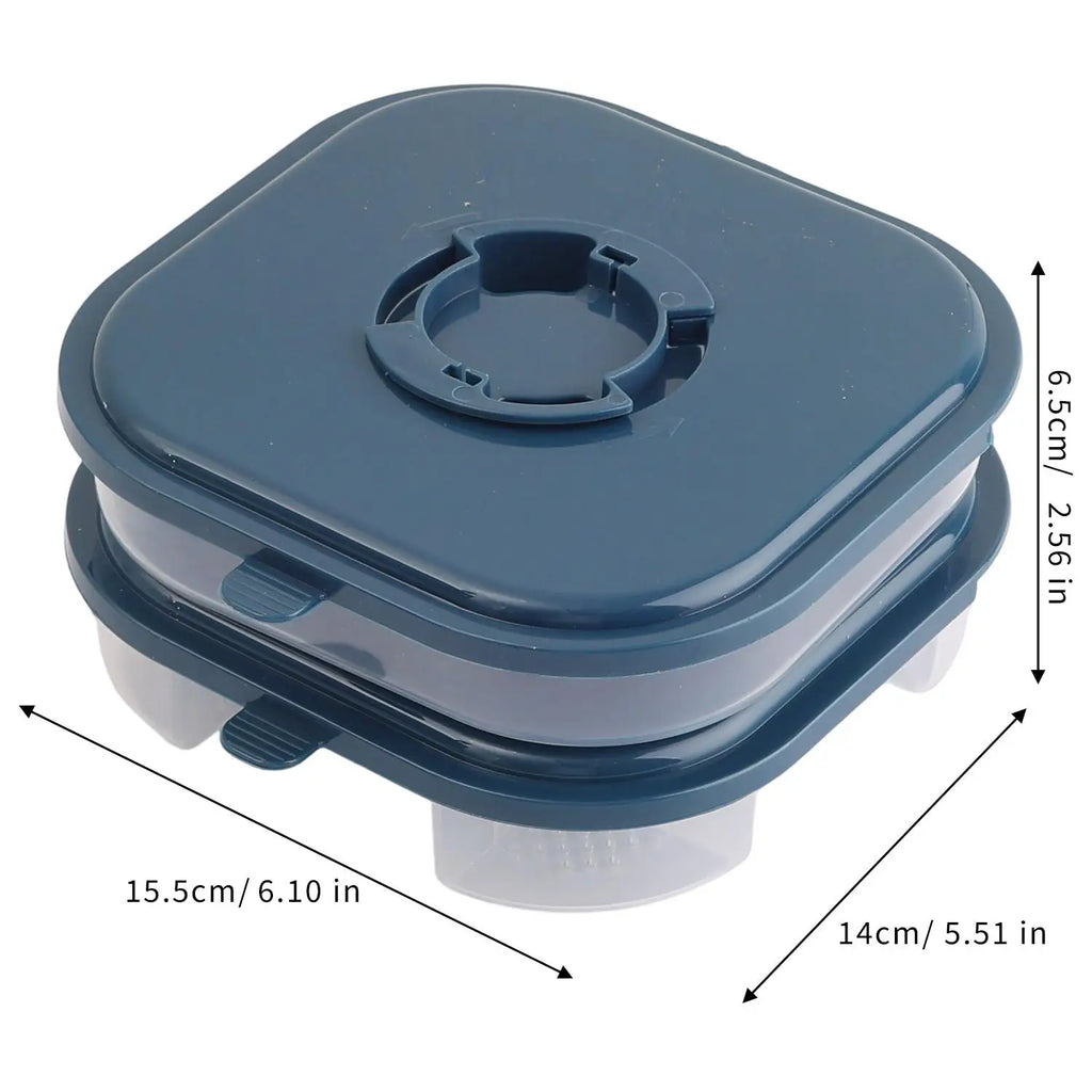 Efficient No-Bait Cockroach Trap Reusable Double-layer Insect Control Box for Roaches Spiders Ants Household Pest Catching Boxes Quake Double-layer