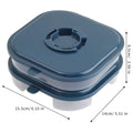Efficient No-Bait Cockroach Trap Reusable Double-layer Insect Control Box for Roaches Spiders Ants Household Pest Catching Boxes Quake Double-layer