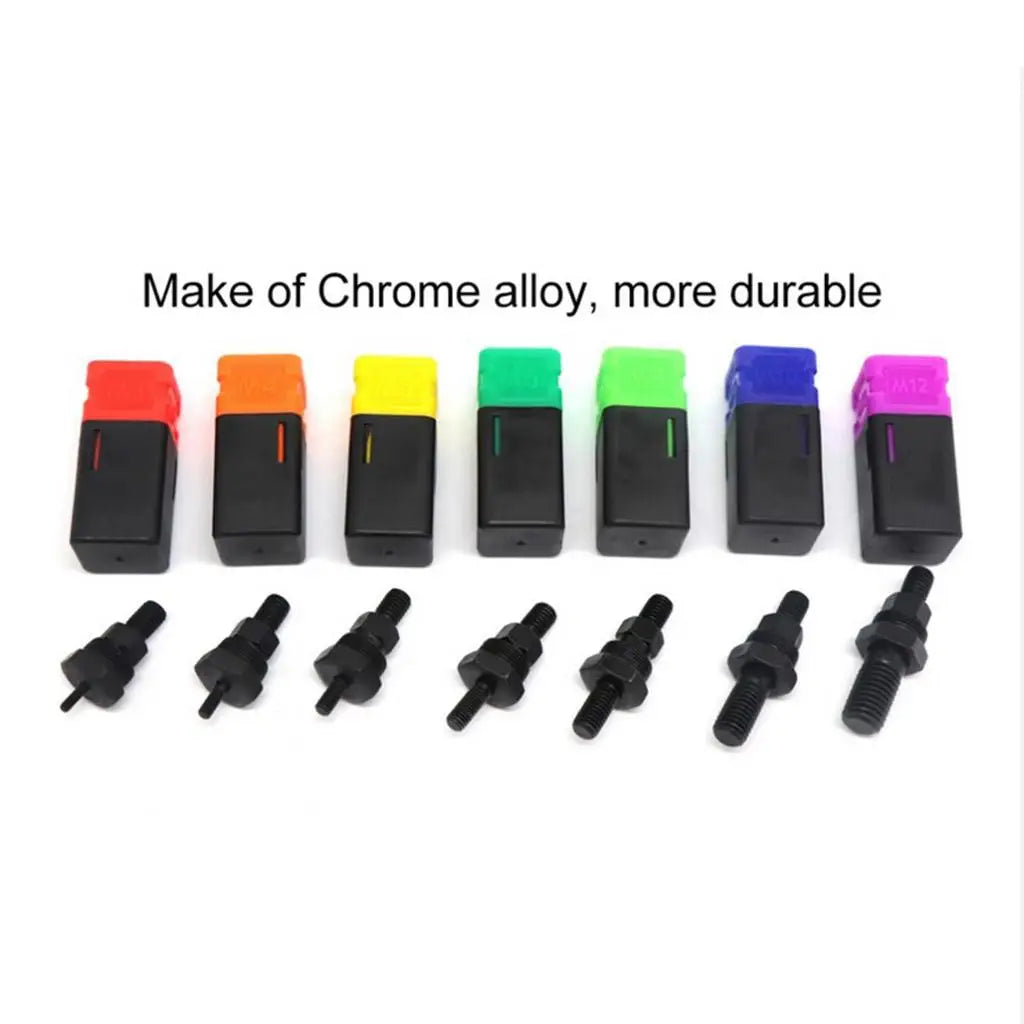 Steel Mandrel Hand Riveter M3 to M12 Multi Size Nutsert Tool Kit Mechanical Tools for Workshop Assembly Quake