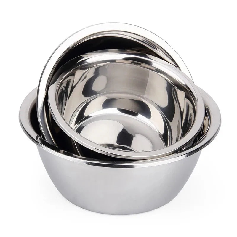 1PC Stainless Steel Pet Bowl for Dogs Cats - Durable Non - Toxic Food & Water Feeder, Anti - Slip Heavy Duty Feeding Bowl Quake
