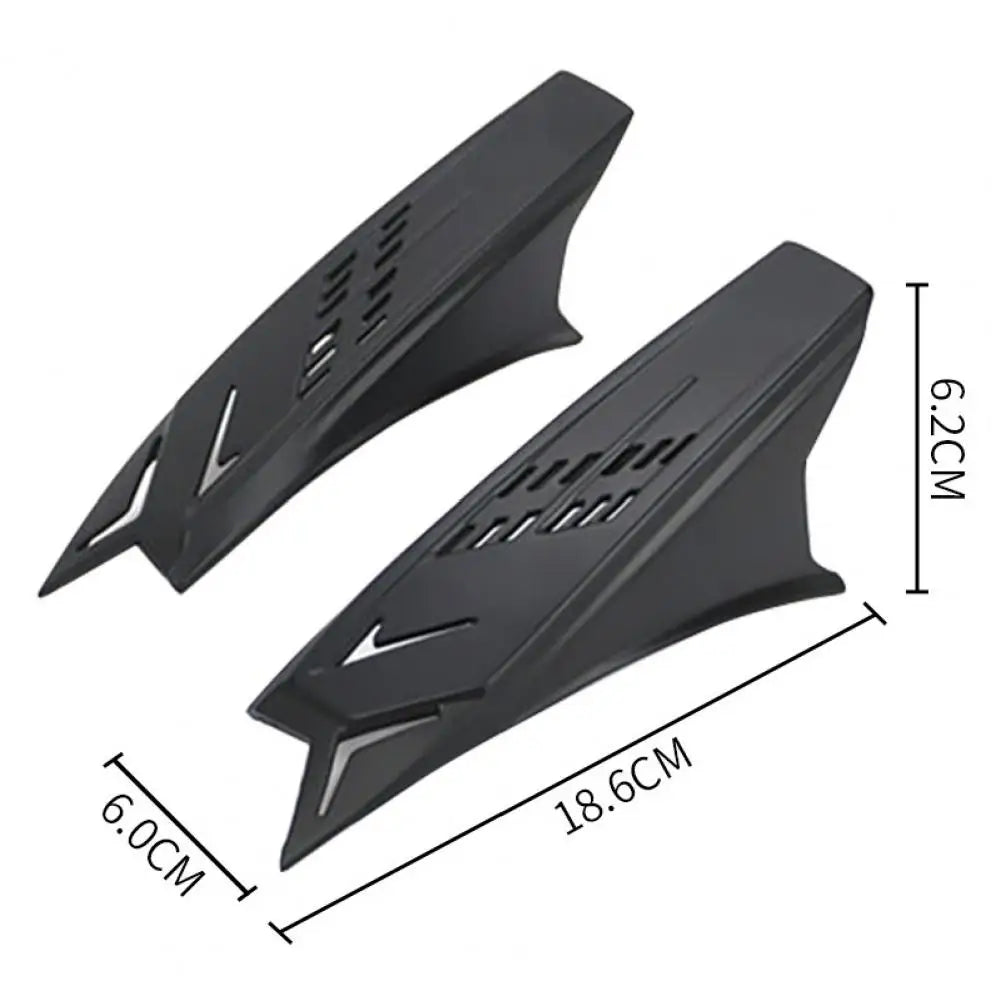 A Pair Lightweight Motorcycle Helmet Horns Decorative OX Horn Shape Helmet Accessories Lightweight Helmet Accessories Quake