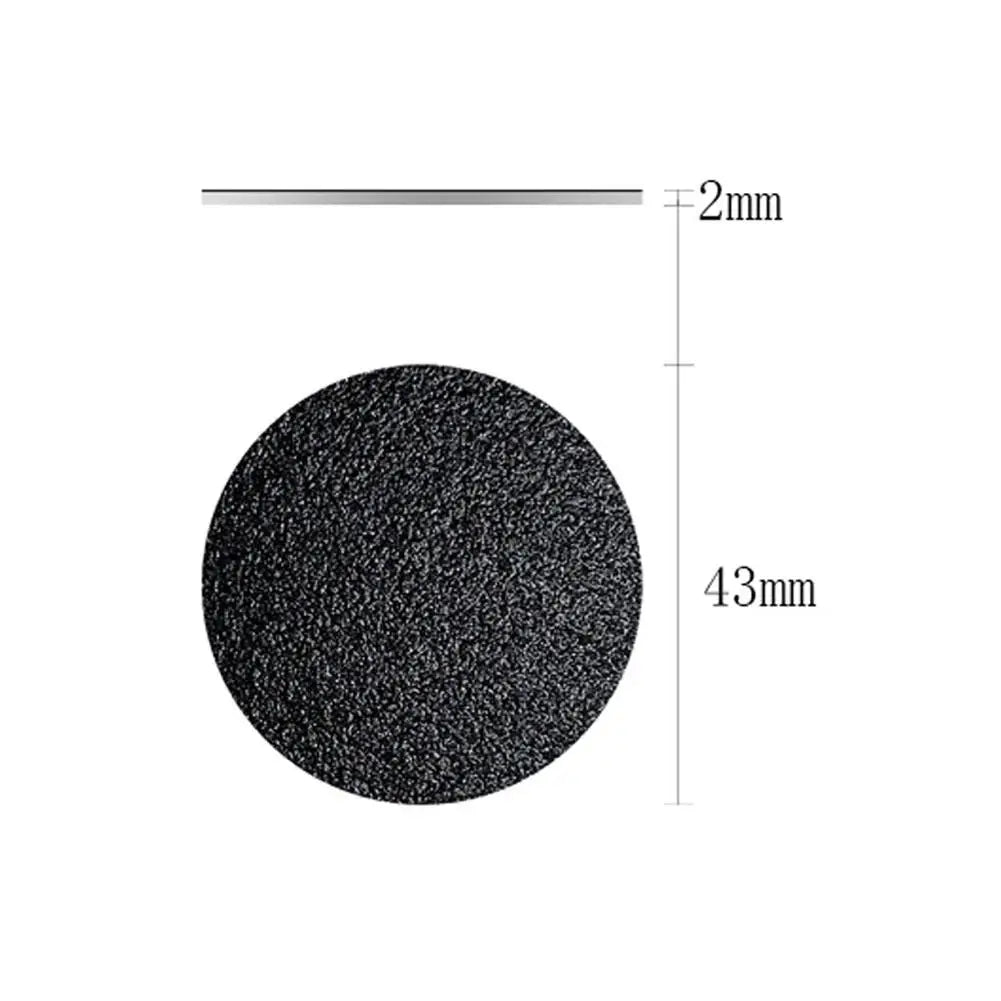 43mm 60pcs/Box Foot Dead Skin Sandpaper For Electric Nail File Cuticle Callus Replaceable Sanding Paper Professional Pedicure Quake