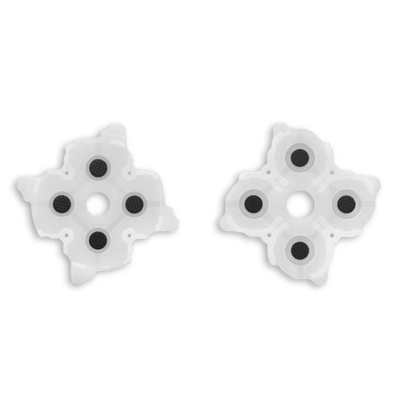 Soft Rubber Silicone Conductive Adhesive Button Pad Keypads Compatible for PS5 Game Controller Repair Replacement Parts K1KF Quake