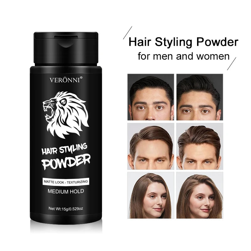 Unisex Hair Defining Powder-Long-Lasting,Volume,Matte Finish, for Men and Women, Hold Root Lifting Fluffy Increase Hair Powder Quake