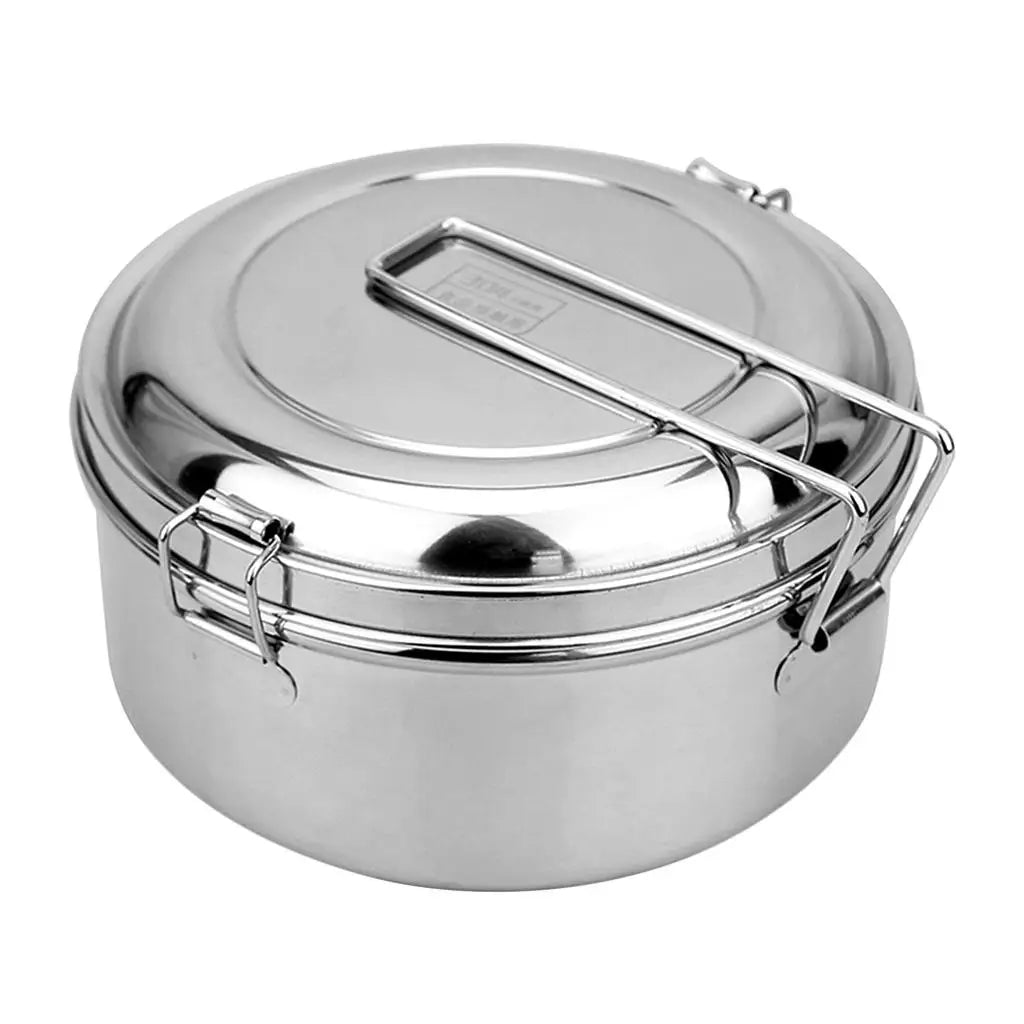 Stainless Steel Portable Fruit Container for Travel Camping, Warm or Cool at College, University, Office, , Quake