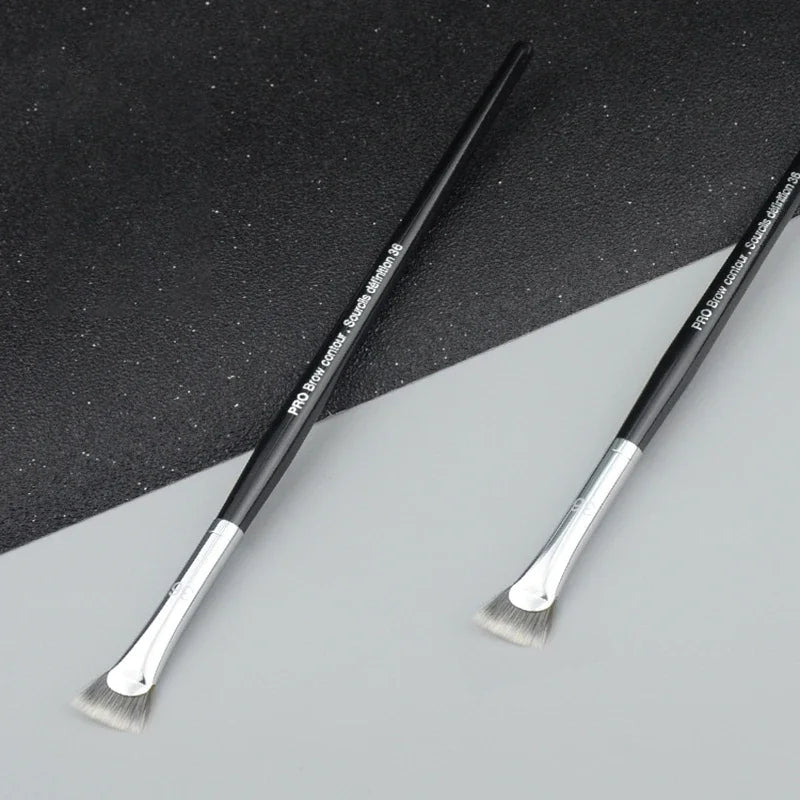 Professional S36 Flat Eyebrow Contour Sourcils Definition Eyeshadow Buffer Makeup Brush Quake