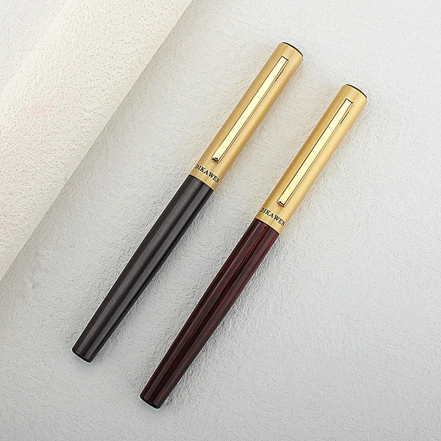 Metal Rollerball Pen Classic Authentic 0.7mm Smooth Financial Office Student Gift Ink Pen Quake