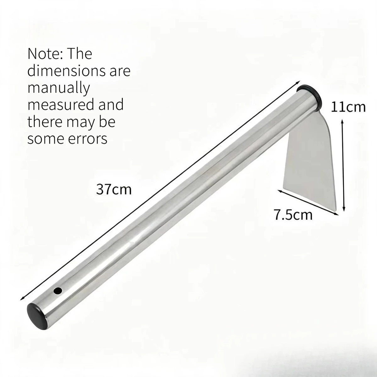 1PC Stainless Steel Two-in-one Garden Hoe Portable Hand Tool for Home Gardening Weeding Digging and Planting Work Quake hoe