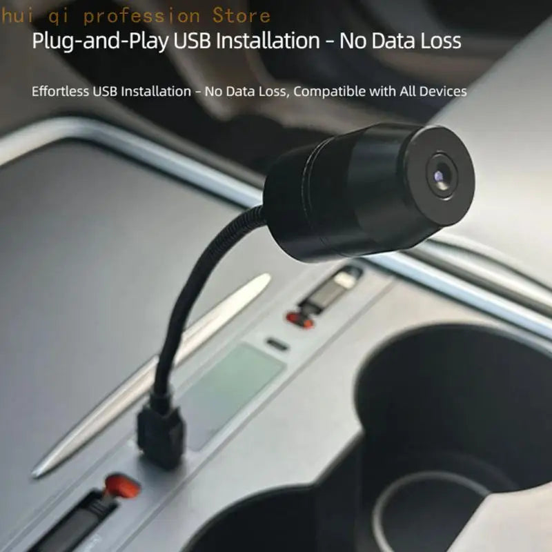 USB Car Interior Projector Light for Adjustable Night Driving Cabin H8WE Quake