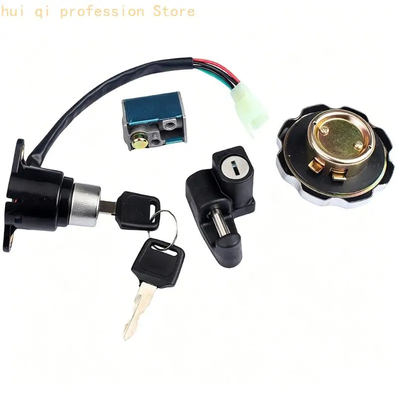 Motorcycle Lock Service 4 Wire Starter Unit Quick Fixing for Ltaly FT125 H8WE Quake