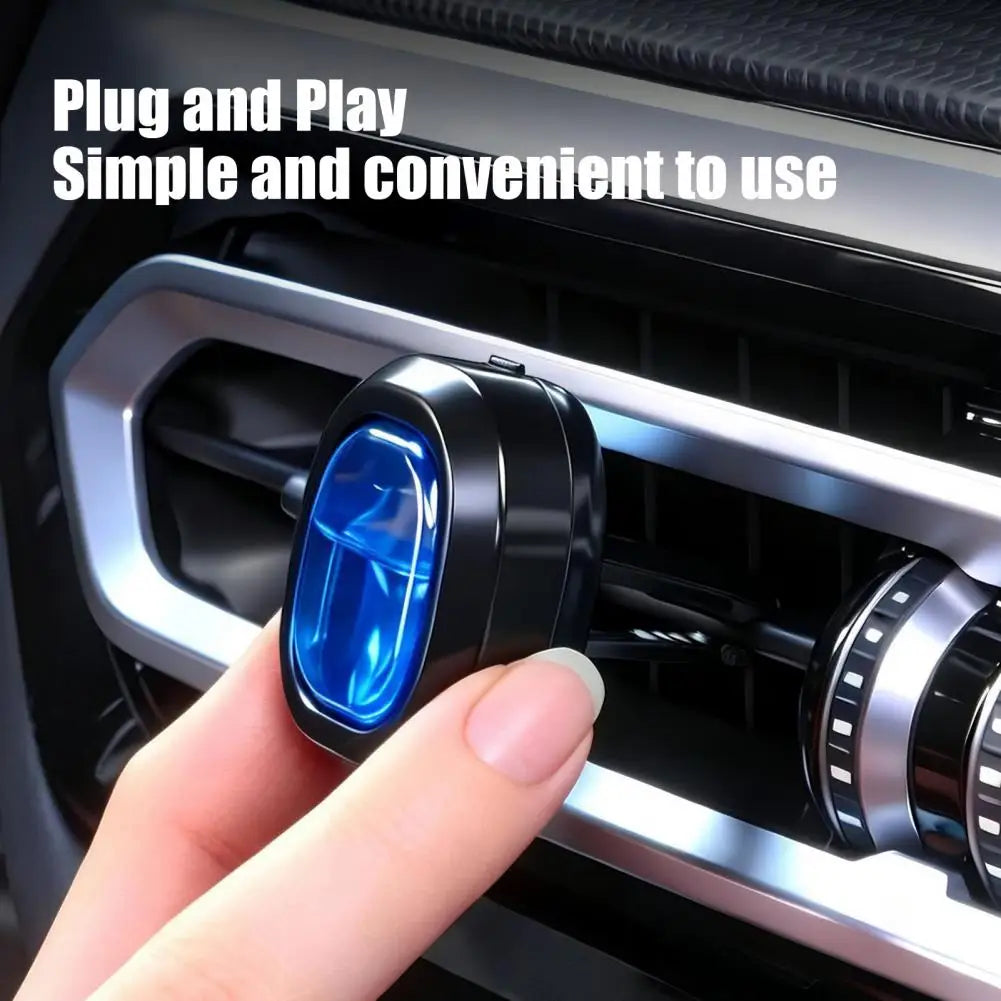 Auto Odor Remover 4pcs Car Vent Air Freshener Clips Wind-powered Scent Diffuser with Breathable Membrane Leak-proof for Auto Quake