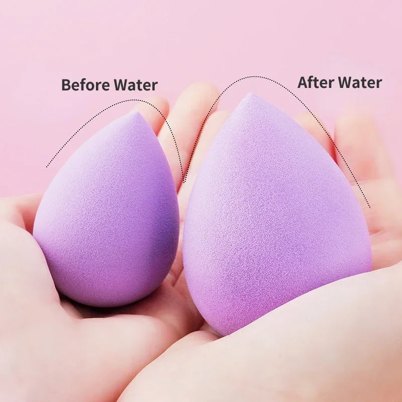 1/4/6 Pcs Make Up Sponge Cosmetic Puff Professional Makeup Sponge Foundation Powder Sponge Makeup Tools Makeup Tools Accessories Quake