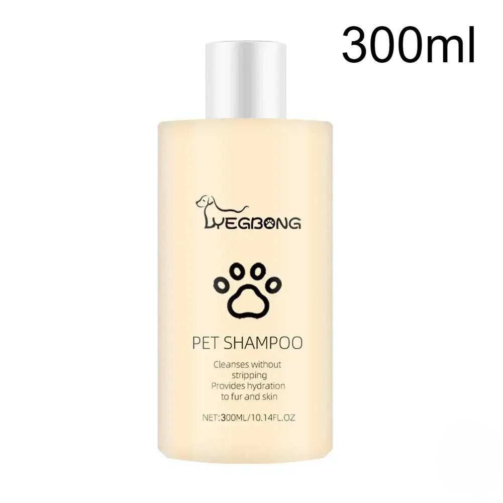 100/300ML Pet Shampoo Cat Dog Hair Softening Shower Gel Anti Mite Moisturizing Itchy Cleans Hair Remove Dirt Odor Pet Products Quake 300ml