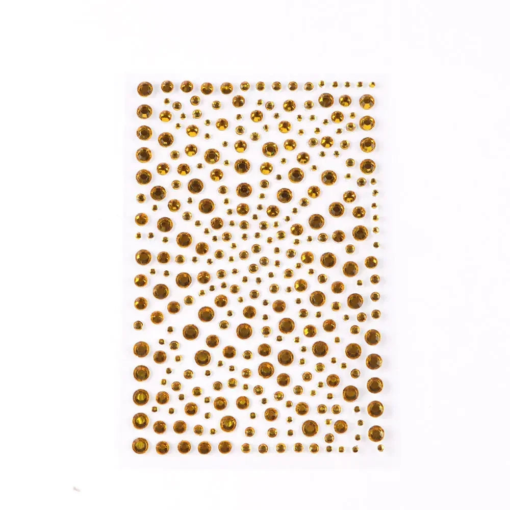 Rhinestone Face Jewels DIY Crystal Stickers – Festival & Party