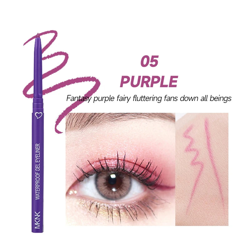 Waterproof Matte Eyeliner Pen, Quick Dry, Long-Lasting, Smooth Application, Perfect For Versatile Eye Makeup, Beauty Cosmetics Quake 05