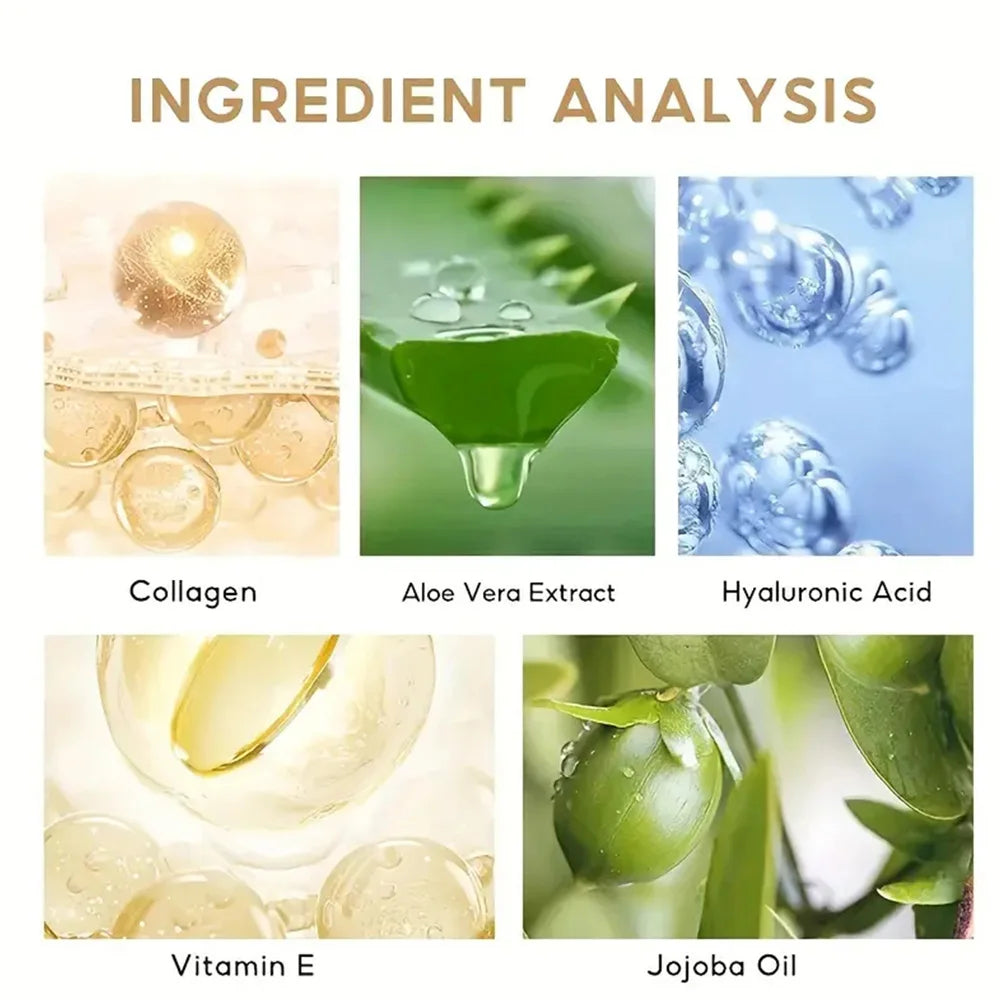 Snail Collagen Face Serum Skin Care Anti-aging Wrinkle Moisturizing Whitening Firming Skin Essence Shrink Pores Quake