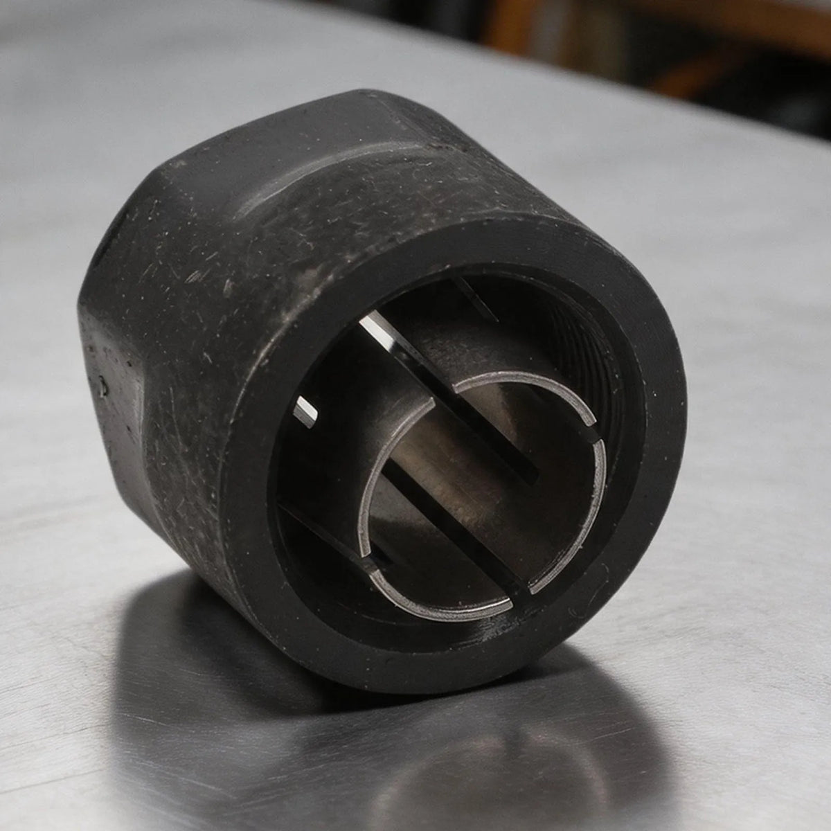 M20 Collet Chuck Adapter Clamp Nut for Router Accessories Used in Engraving and Trimming Machines with Threaded Steel Design Quake