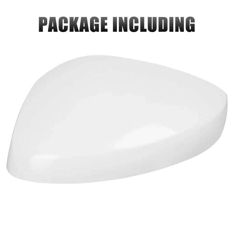 White Black Side Door Mirror Cover Caps Replacement For Honda Civic 11th Gen 2022 2023 2024 Sedan Hatchback Pair Quake 1x Whtie Left