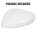 White Black Side Door Mirror Cover Caps Replacement For Honda Civic 11th Gen 2022 2023 2024 Sedan Hatchback Pair Quake 1x Whtie Left