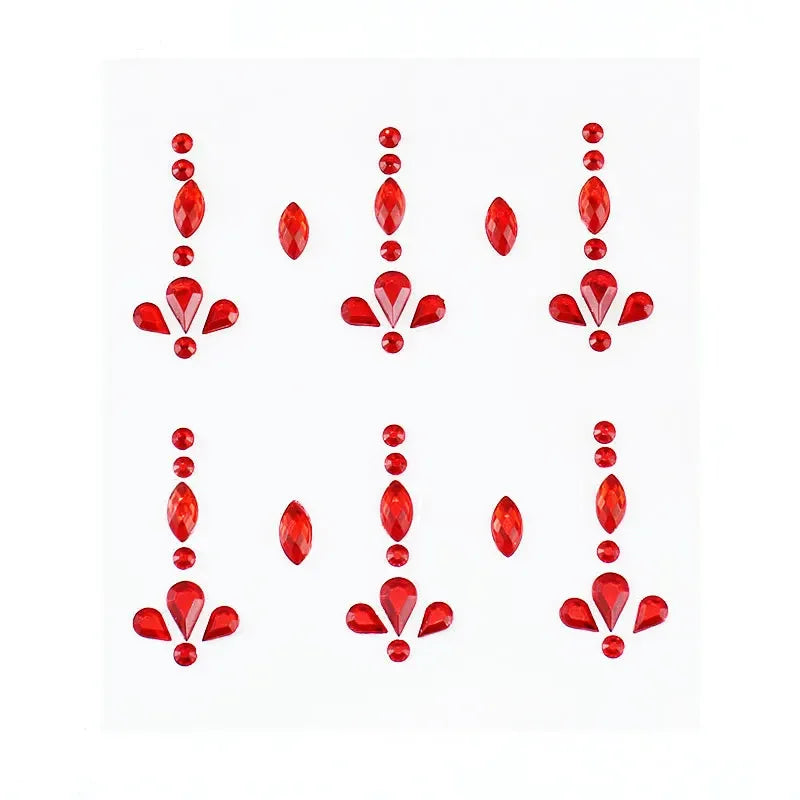 Eye Tear Makeup Teardrop Diamonds Rhinestone Stickers Self Adhesive Face Decoration for Women DIY Party Temporary Tattoo Sticker Quake NO.18