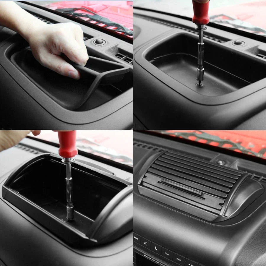 For Jeep Wrangler Unlimited JK 2012-2017 Car Dashboard Storage Box Holder Center Console Tray Interior Accessories Auto Parts Quake