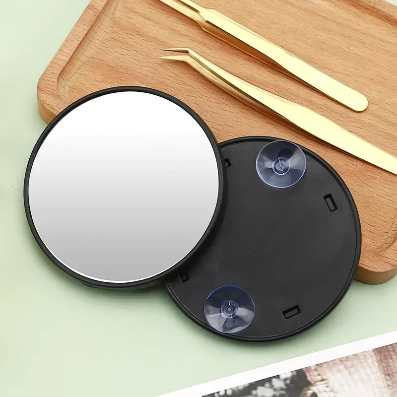8.8CM 5X/10X/15X Magnifying Mirror Suction Cup Women Beauty Makeup Cosmetic Shower Home Magnification Glass Quake