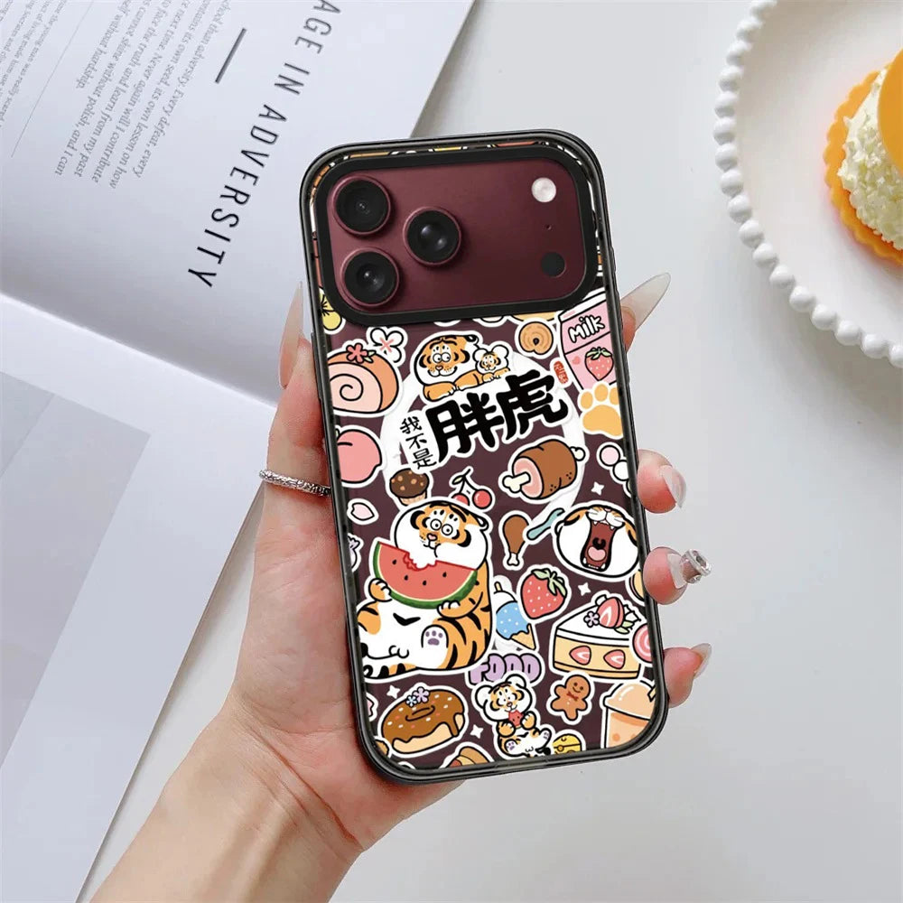 6091710 Impact Black Border Magnetic Case: Compatible with IPhone 18 17 16 15 14 13 Pro Max 18Pro Quake
