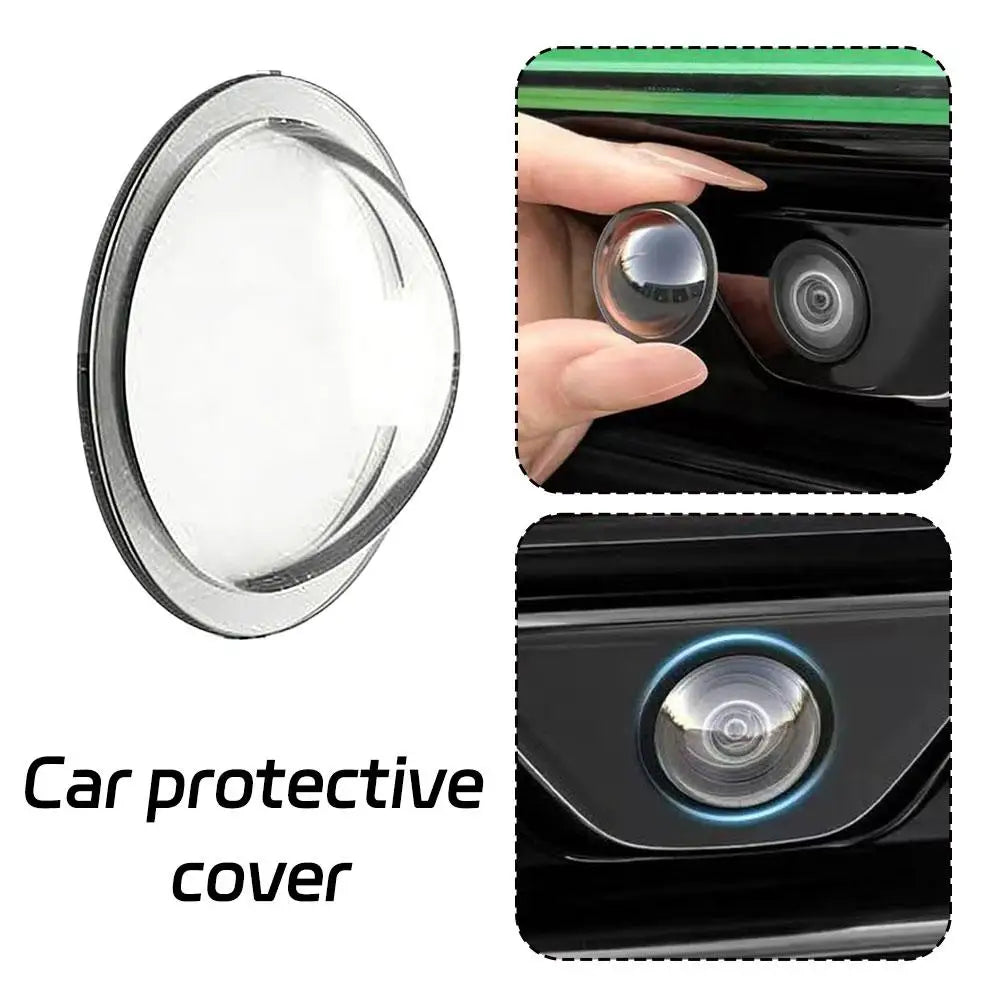 Car Camera Lens Protection Cover for 360 Degree View Reverse Camera Anti-Scratch Waterproof Guard for Front Side Rear Lens Quake
