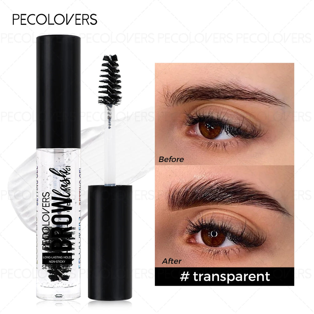 1PC Transparent Eyebrow Gel with Black Cap, Eyebrow Shaping, Suitable for Festivals and Date Makeup, Eyebrow Cosmetics Quake 01