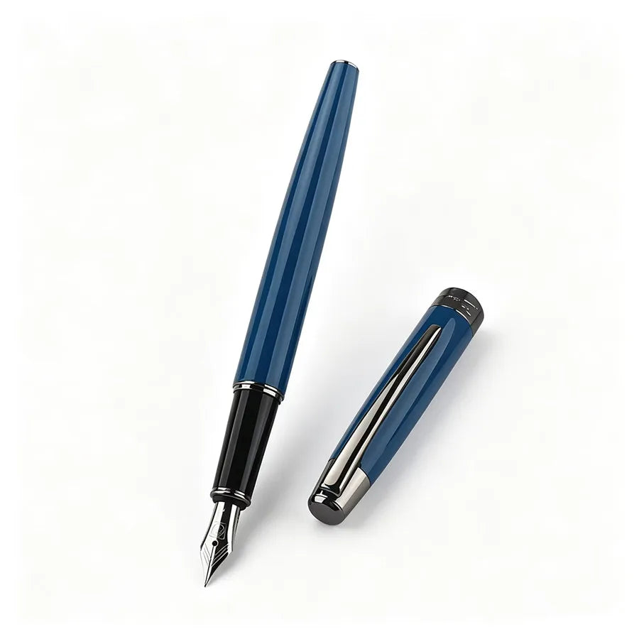 Picasso Luxury Metal Gold Engraved Pattern Business Signature Ink Pen Office Writing Gift Fountain Pens Multiple Colors Quake 0.5MM
