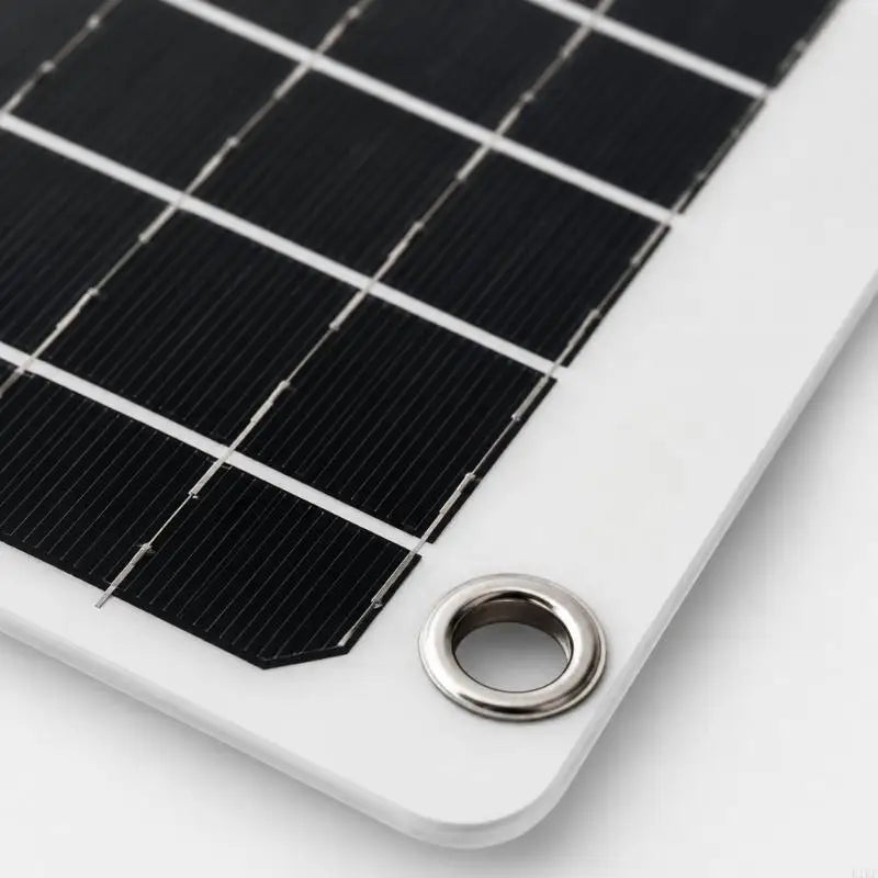 Monocrystalline Photovoltaic Panel with 24% Conversion Efficiency, 12V Operation and DC5521 Cable for Matching Low-Power K1KF Quake