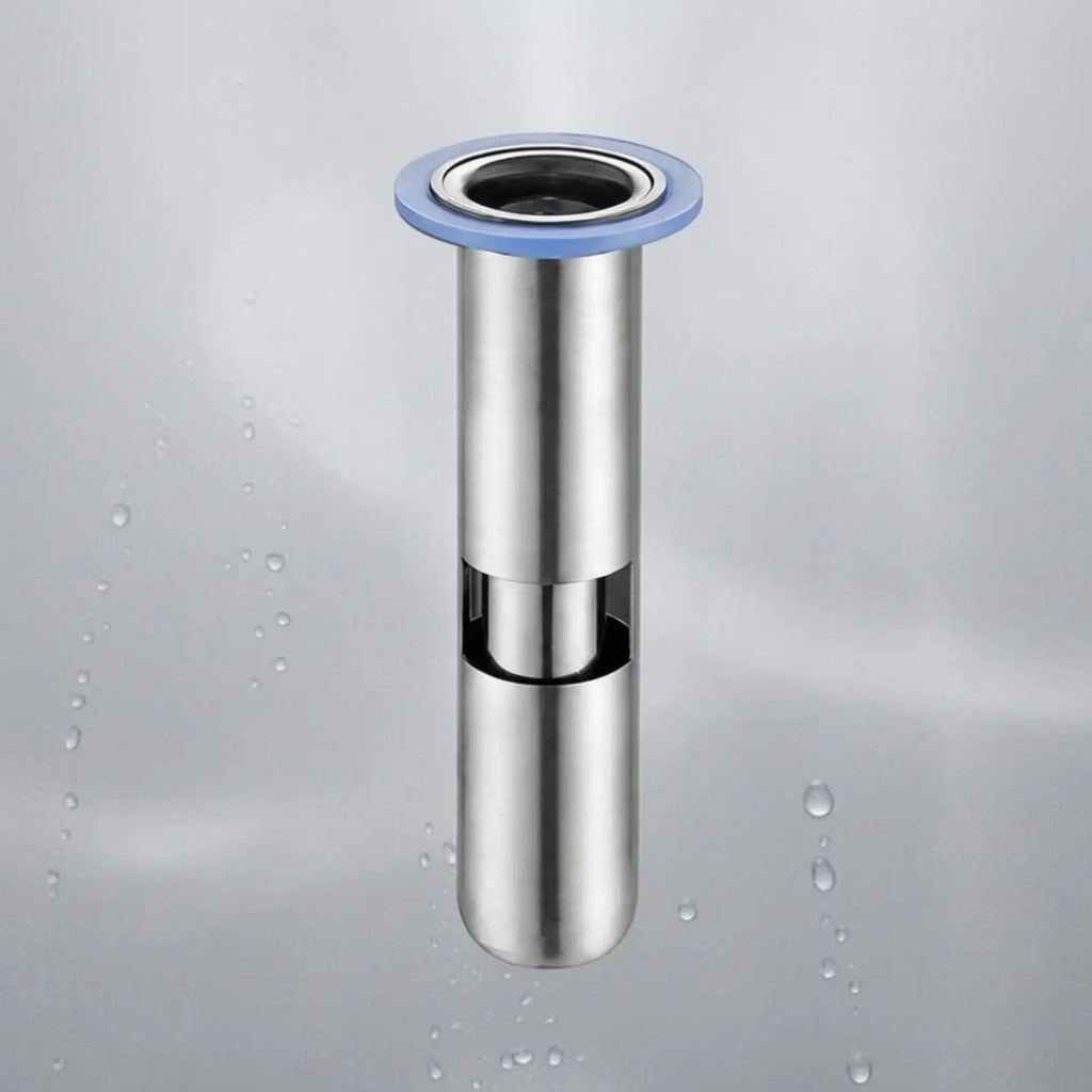Floor Drain Core with Backflow Preventer Rapid Drainage Stainless Steel Bathroom Floor Drain Replacement Core Rust-Resistant Quake