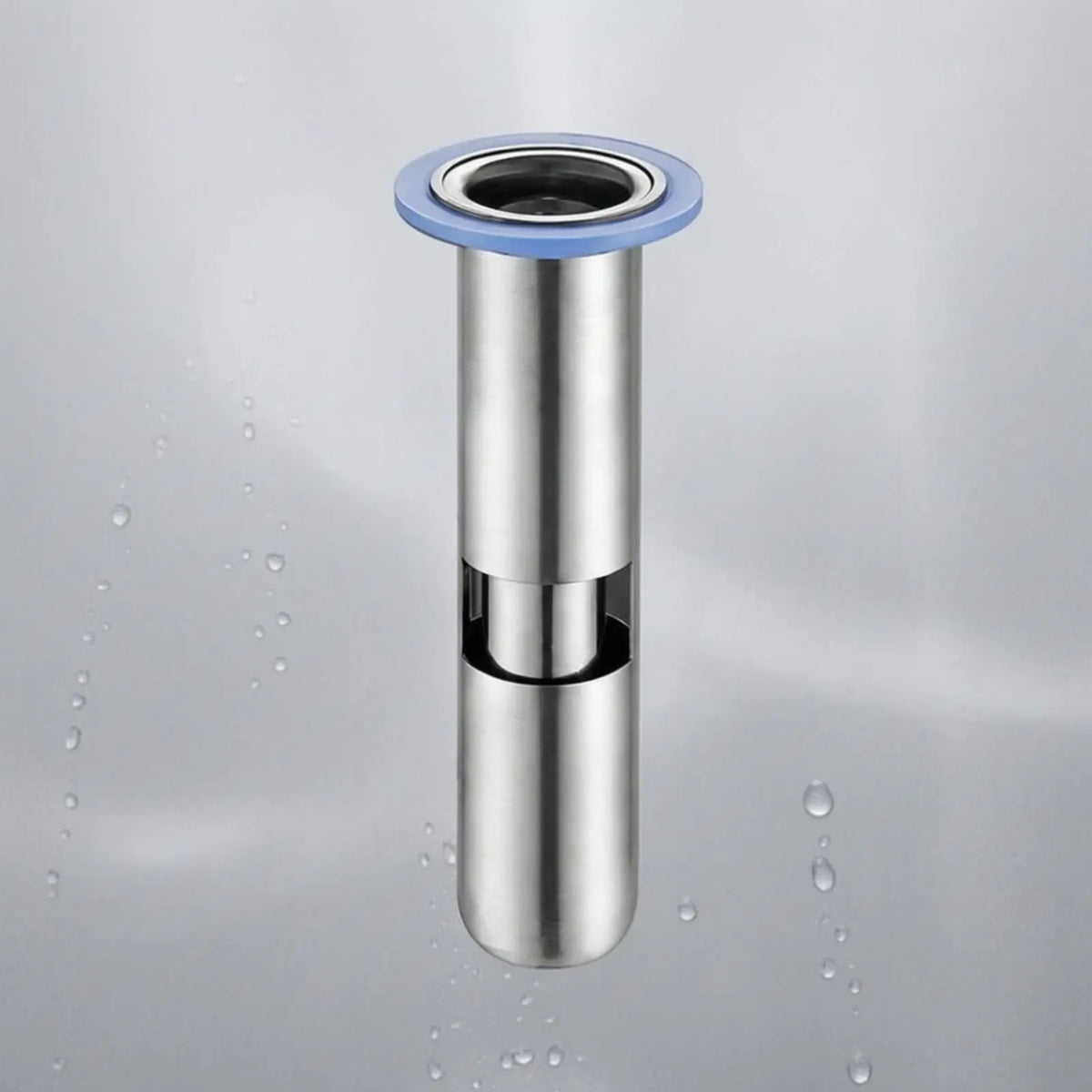 Floor Drain Core with Backflow Preventer Rapid Drainage Stainless Steel Bathroom Floor Drain Replacement Core Rust-Resistant Quake