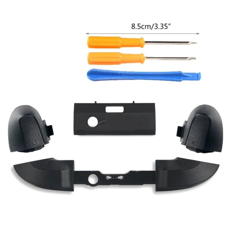 Replacement for XBOX Series S/X Controller LB for RB Bumpers Gamepad On/Off Buttons Surround Guide Button Repair K1KF Quake Default Title