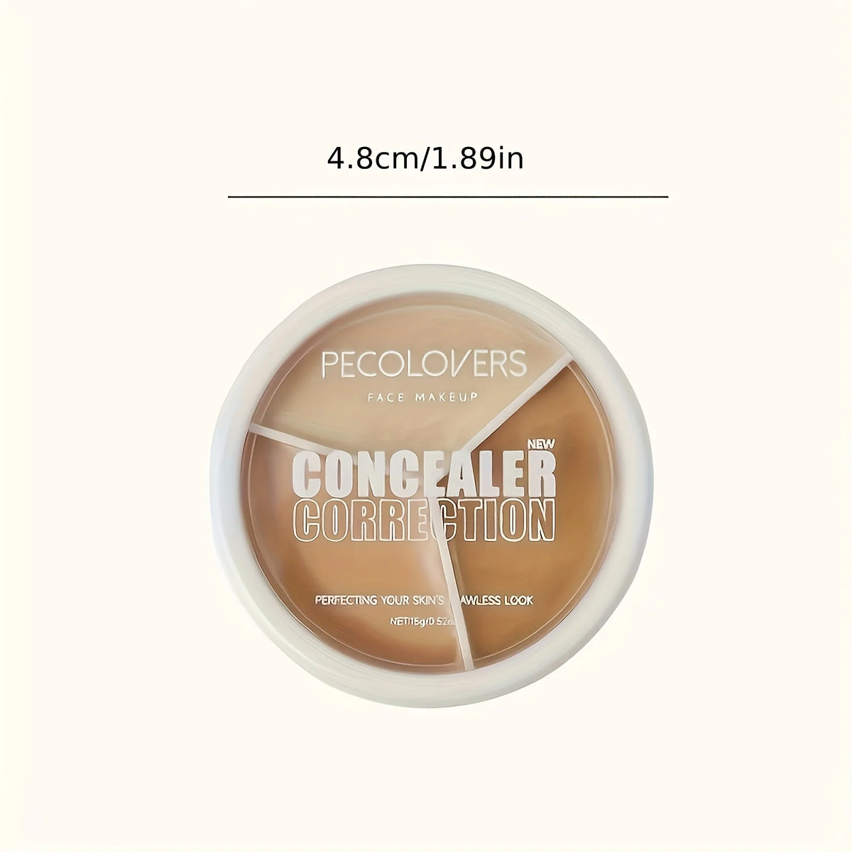 Mousse Concealer Palette Coverage Dark Eye Circles Matte Highlight Brightens Skin Tone Face Moisturizing Concealing Cream Quake