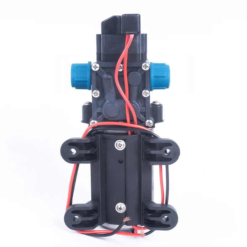 12V 100W Electric Pressure Diaphragm Pump Strong Dosing Pump for Lawn Irrigation & Car Washing for Clean Water Low Pressure Quake