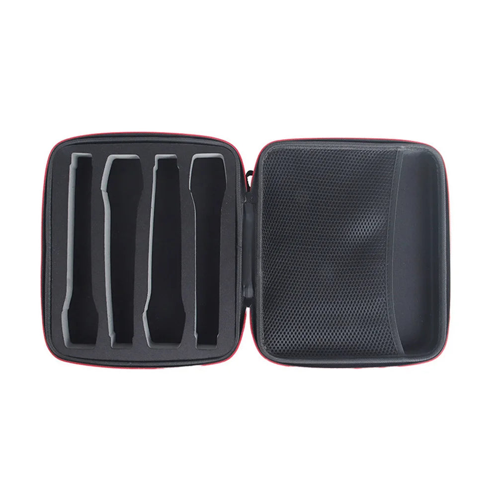Portable One-to-four Wireless Microphones Storage Box Microphoned Carry Case EVA Bag with Zipper Shock-proof Waterproof Quake