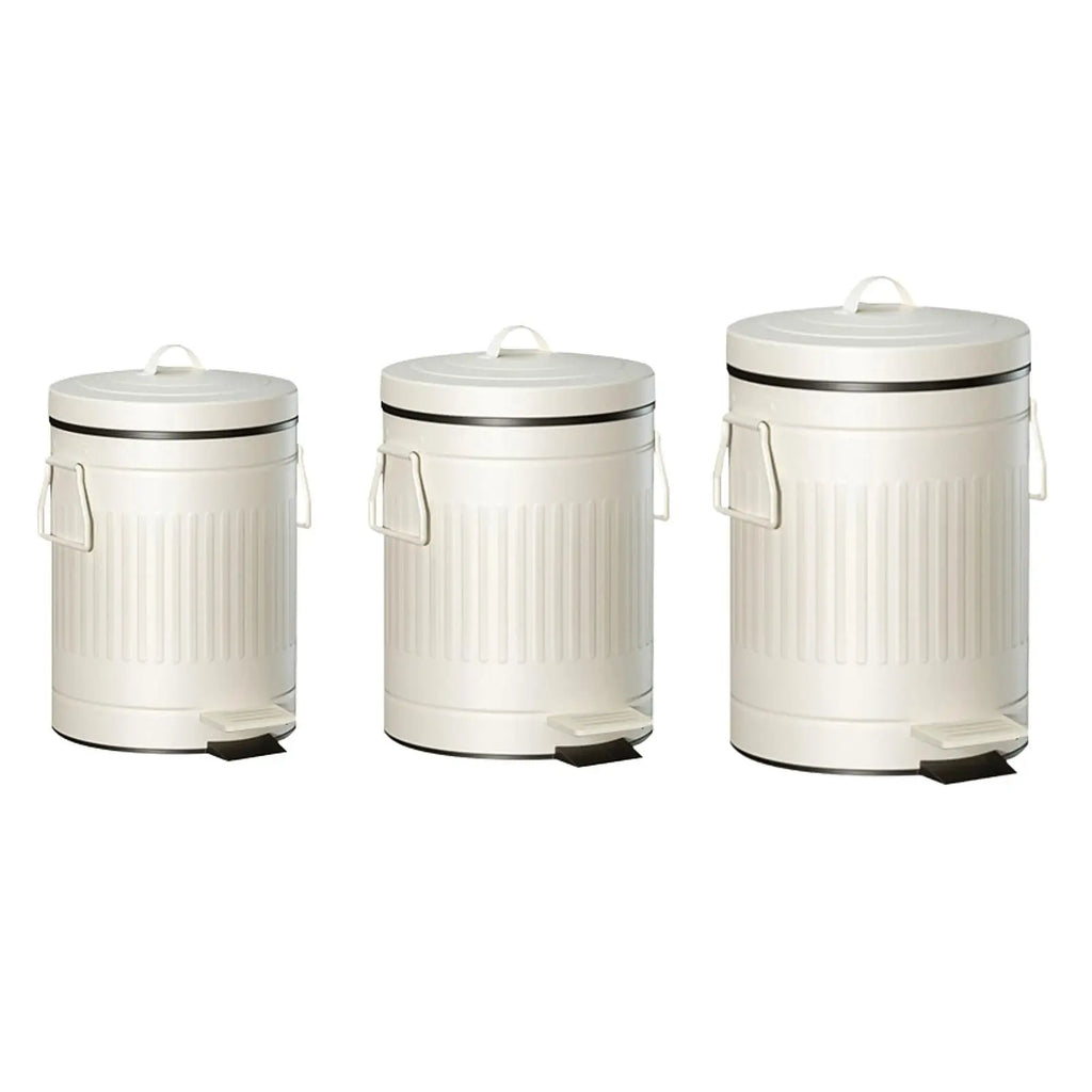Foot-Operated Trash Bin with Inner Bucket for Kitchen Garage Restroom Dorm Quake Default Title