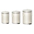 Foot-Operated Trash Bin with Inner Bucket for Kitchen Garage Restroom Dorm Quake Default Title